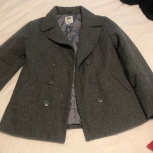 Gray coat